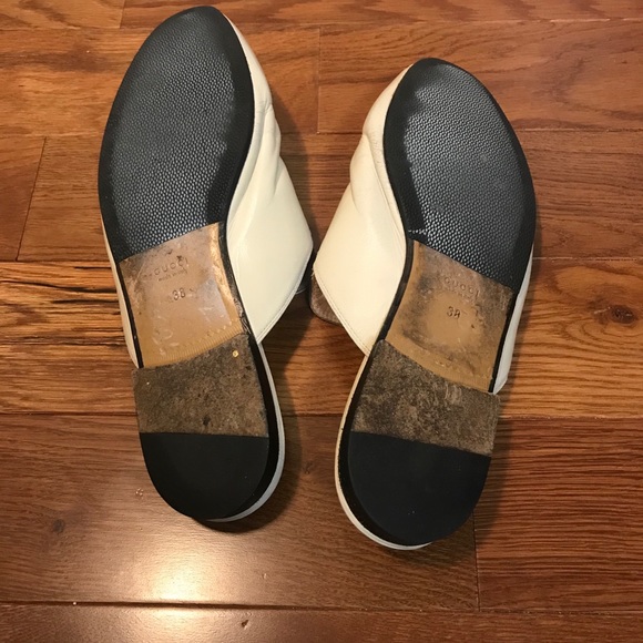 Gucci off white mules size 38 - Picture 7 of 9